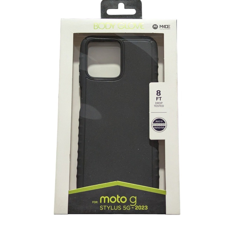 B7. Body Glove Contour Grip Case - Moto g stylus 5G (2023)- In Black